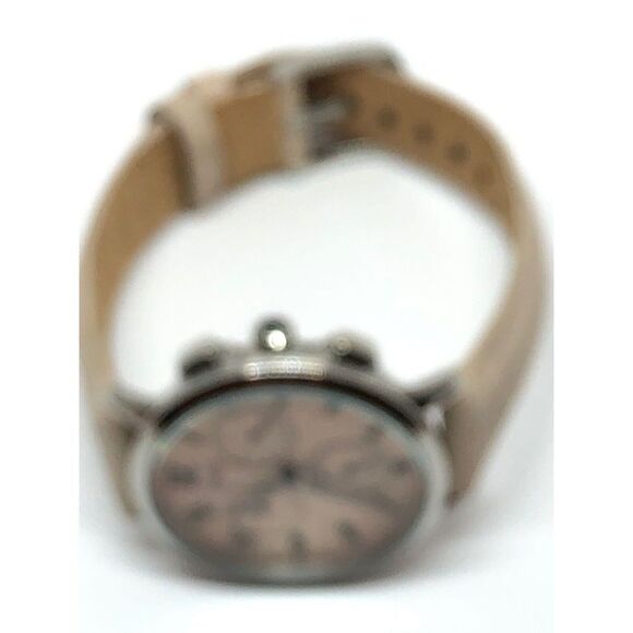 Fossil CH3972 Women's Leather Analog Dial Quardz Genuine Pre-Owned Watch Bb118 - Picture 5 of 10